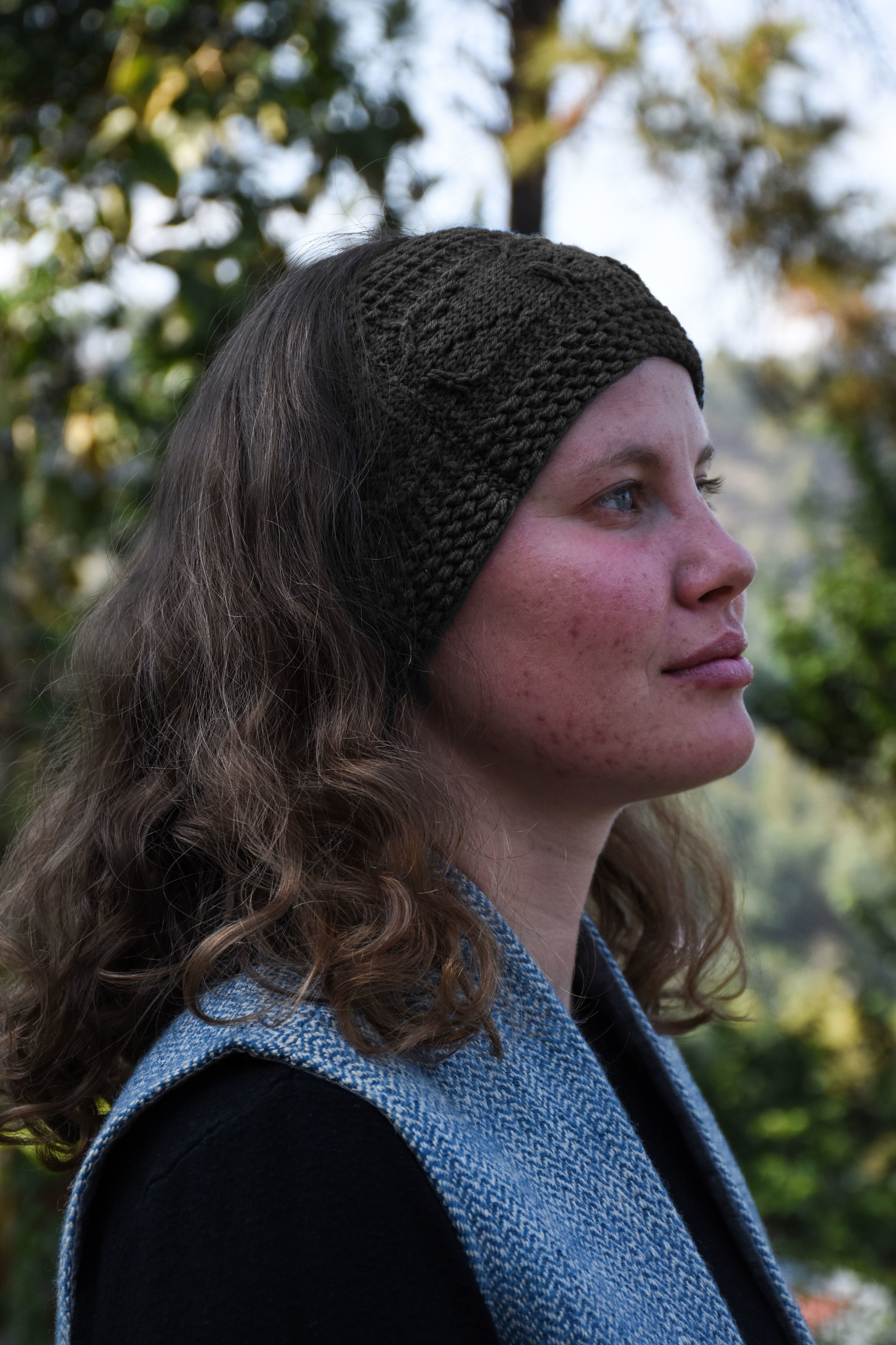 Hand-knitted Headband | Pure Wool