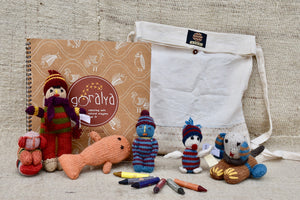 Holiday Gift Bag Set for Children