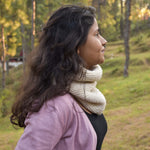 Handknit Pure wool Neck warmer