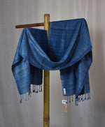 Pure Silk Stole | Himalayan Indigo