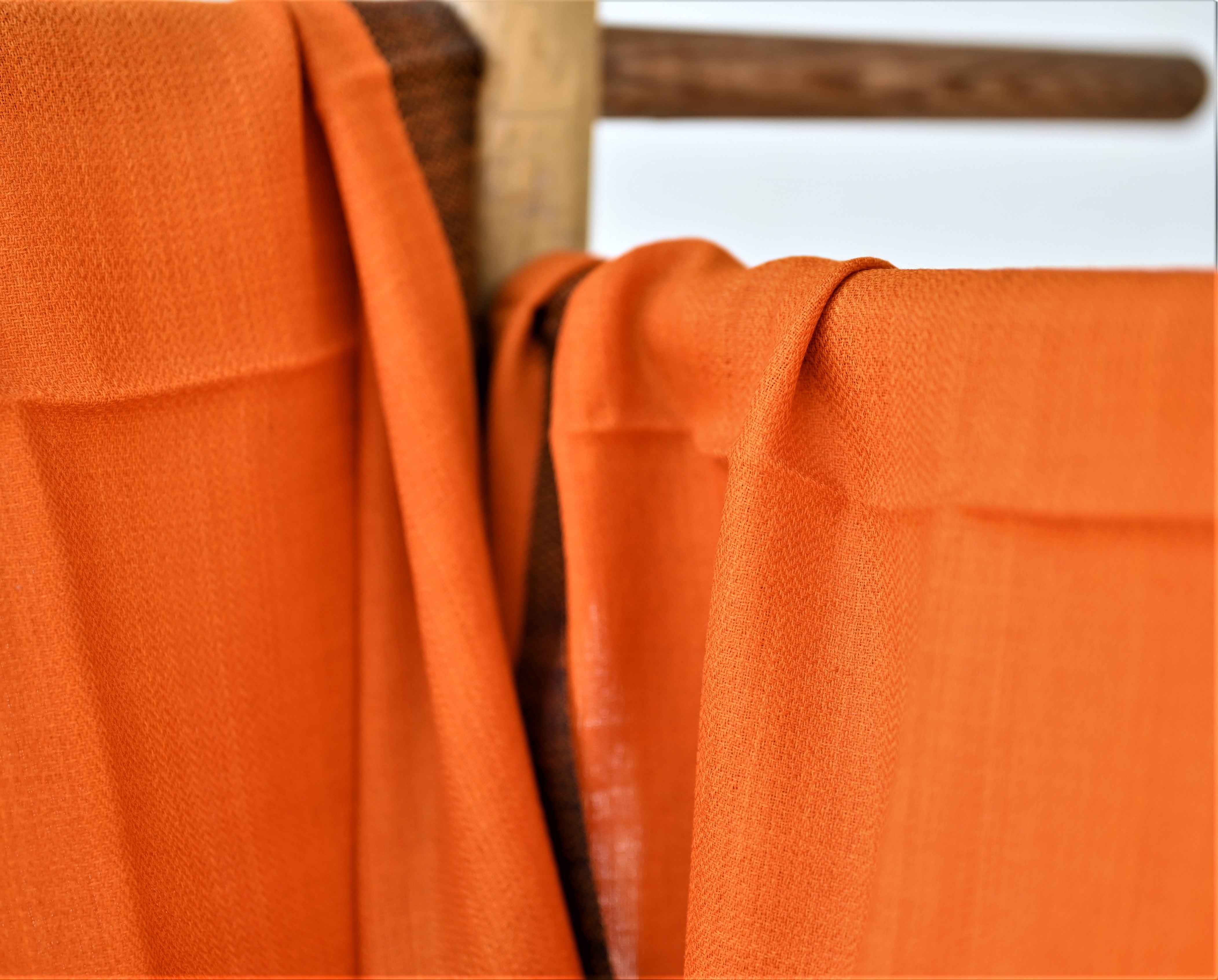 Merino Wool Stole | Orange